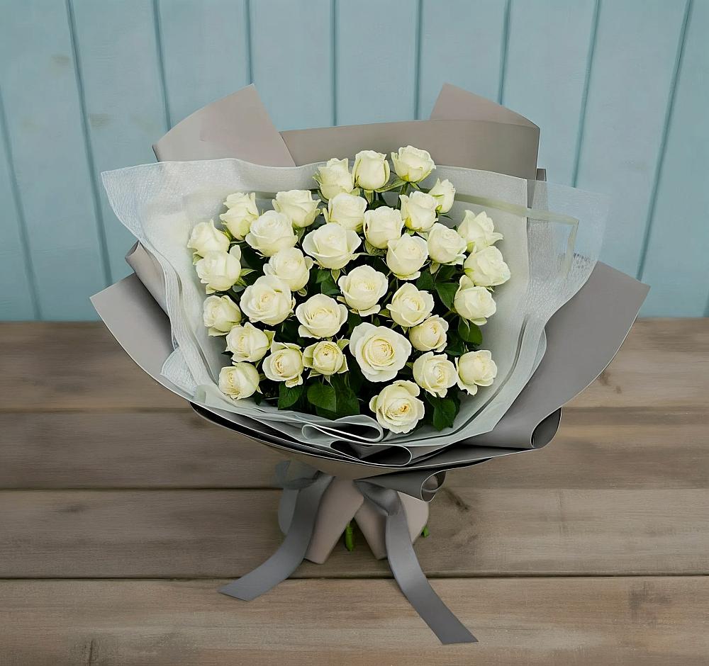 Букет Белоснежная нежность в Галиче