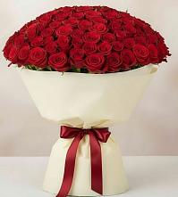 Букет 101 Красная роза Милано в Галиче