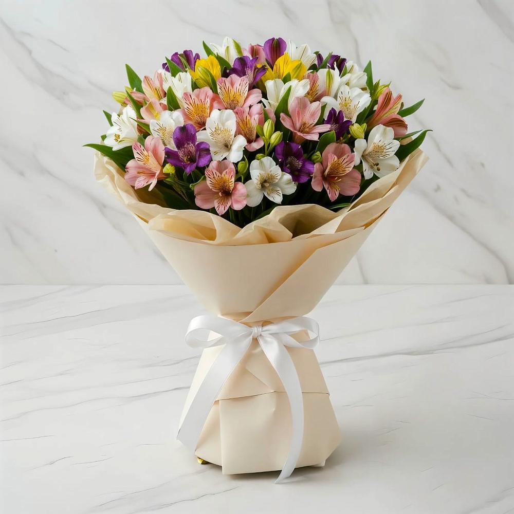 Букет цветов из: Альстромерии в Галиче