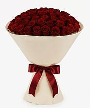 Букет 101 Бордовая роза Блэк Бакарра в Галиче
