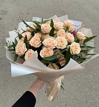 Букет Кремовые розы Латте в Галиче