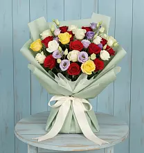 Букет цветов из:  Розы #REPLACE_PRED# Галиче