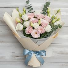 Букет цветов из:  Лизиантусы в Галиче