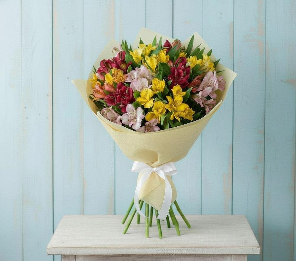 Букет цветов из: Альстромерии в Галиче