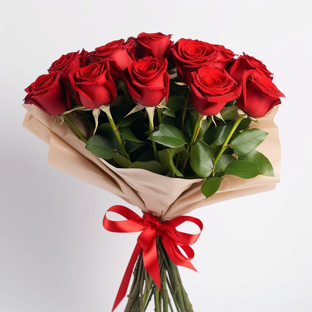 Букет 11 Красных роз Эдлесс Лав в Галиче