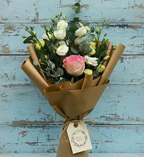 Букет цветов из:  Розы и Лизиантусы #REPLACE_PRED# Галиче