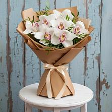 Букет цветов из:  Орхидеи и Розы в Галиче