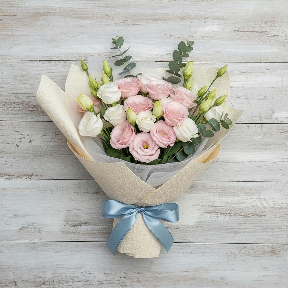 Букет цветов из: Лизиантусы в Галиче